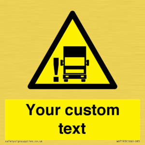 Custom warning blindspot